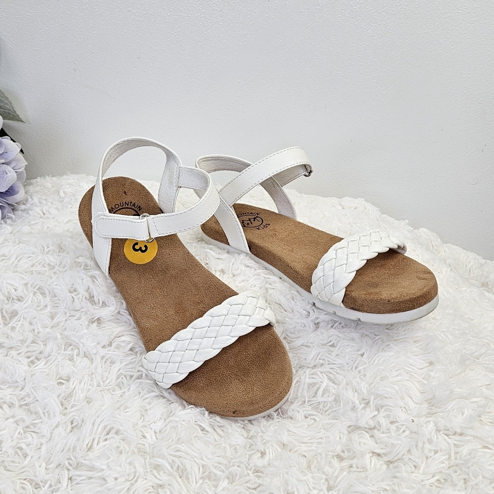 White Mountain Girls Tadbit Flat Sandals Size 3M